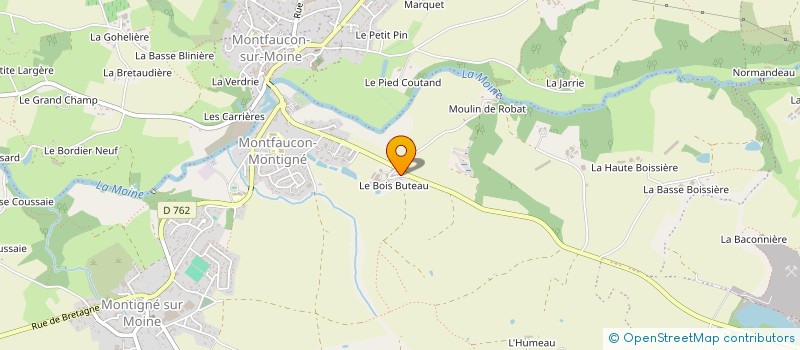 localisation de l'entreprise MADAME MANON TRICOIRE à SEVREMOINE