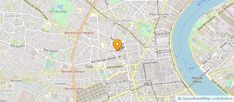 localisation de l'entreprise MADAME MANON TROCME  BORDEAUX