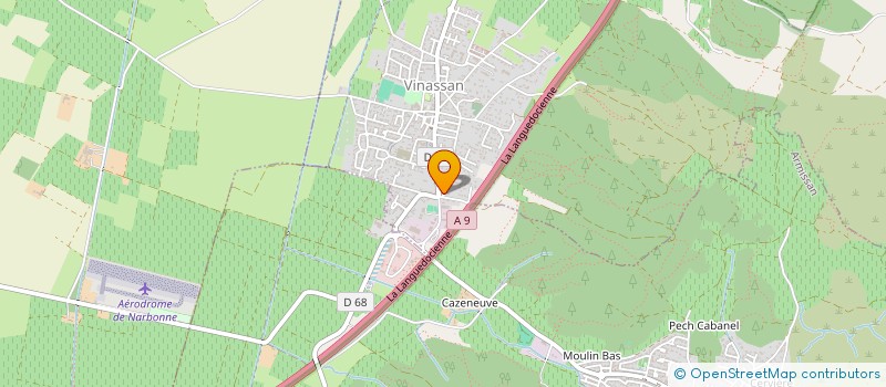 localisation de l'entreprise MADAME MANON TURREL  VINASSAN