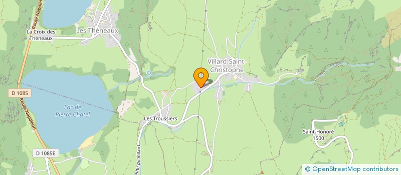 localisation de l'entreprise MADAME MANON UHLIG  VILLARD-SAINT-CHRISTOPHE