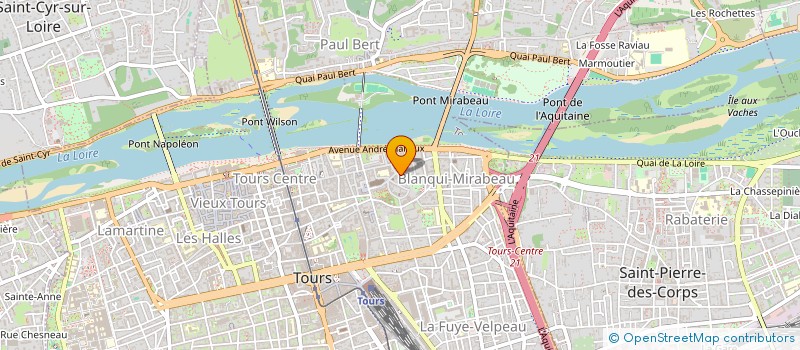 localisation de l'entreprise MADAME MANON ULMANN  TOURS