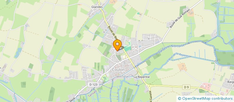 localisation de l'entreprise MADAME MANON URBANIAK  COULON