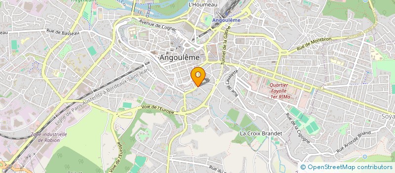 localisation de l'entreprise MADAME MANON VAN HEISS à ANGOULEME