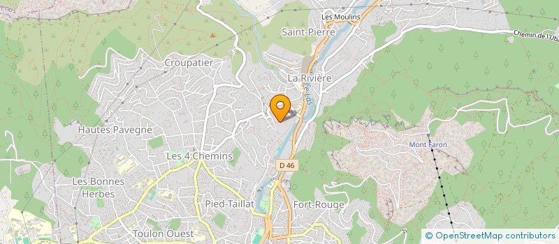 localisation de l'entreprise MADAME MANON VANIER  TOULON