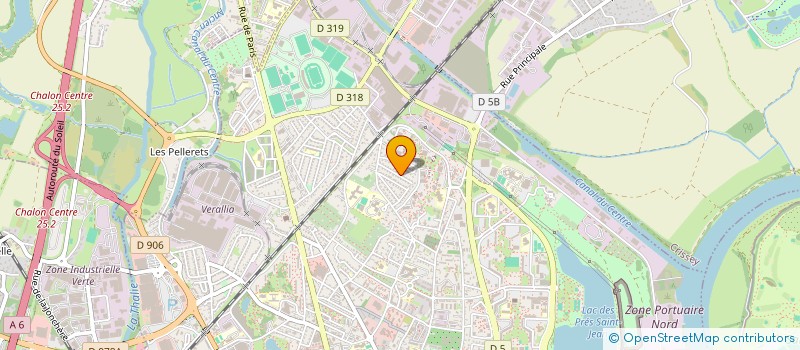 localisation de l'entreprise MADAME MANON VANSTAEVEL  CHALON-SUR-SAONE