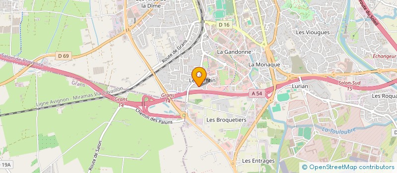 localisation de l'entreprise MADAME MANON VASSEUR à SALON-DE-PROVENCE