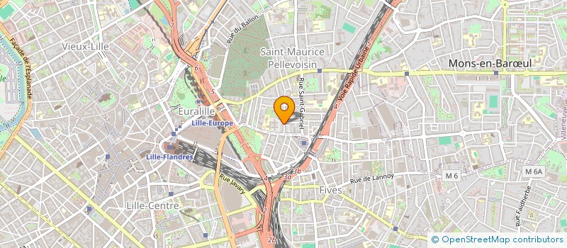localisation de l'entreprise MADAME MANON VELARD à LILLE