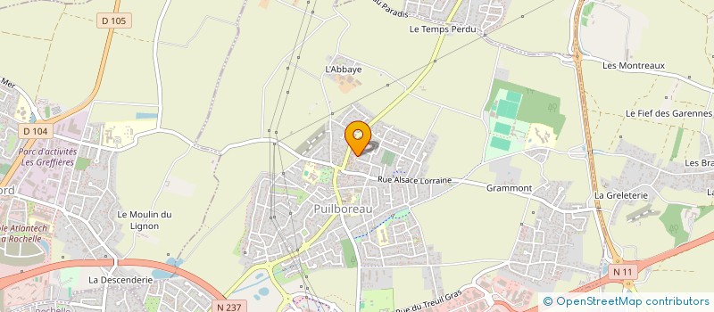 localisation de l'entreprise MADAME MANON VERDIER  PUILBOREAU