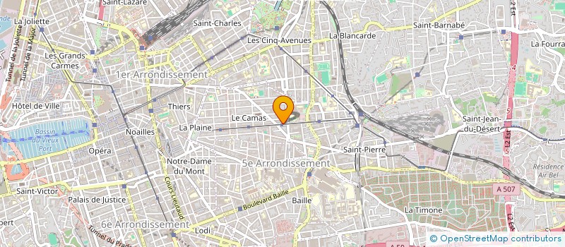 localisation de l'entreprise MADAME MANON VETTARD à MARSEILLE