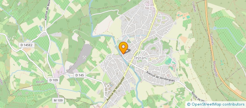 localisation de l'entreprise MADAME MANON VIDAL  TEYRAN