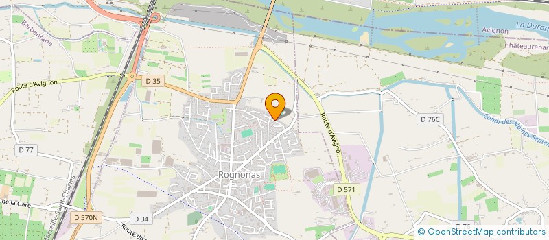 localisation de l'entreprise MADAME MANON VIGNAUD  ROGNONAS