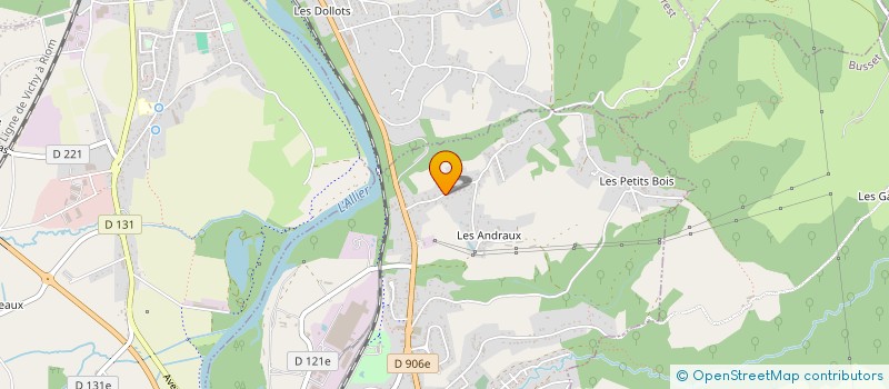 localisation de l'entreprise MADAME MANON VIGNAUD  SAINT-YORRE