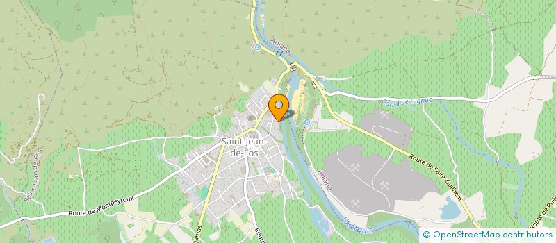 localisation de l'entreprise MADAME MANON VILLARET  SAINT-JEAN-DE-FOS