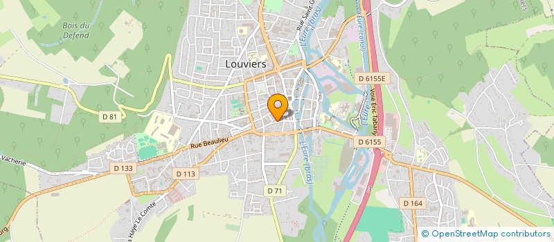 localisation de l'entreprise MADAME MANON VIOLIER à LOUVIERS