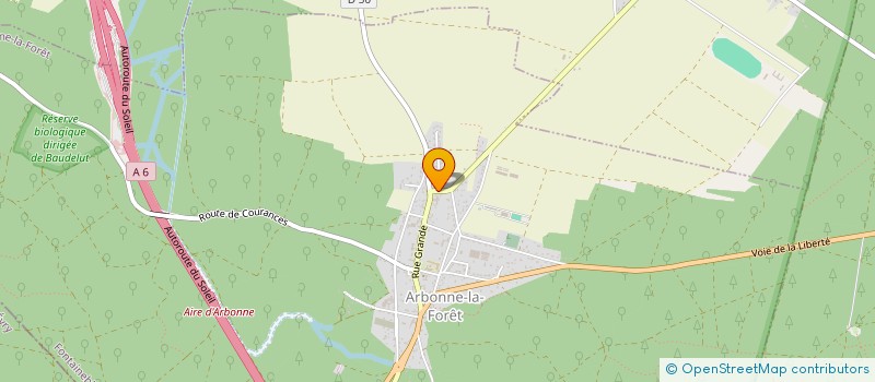 localisation de l'entreprise MADAME MANON VIRE  ARBONNE-LA-FORET