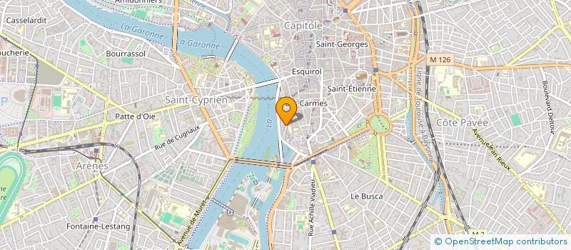 localisation de l'entreprise MADAME MANON VITEZ  TOULOUSE