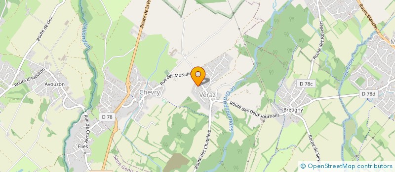 localisation de l'entreprise MADAME MANON VOUGA  CHEVRY