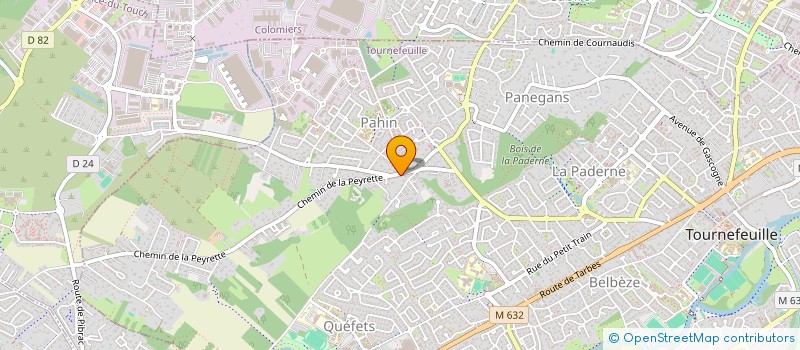 localisation de l'entreprise MADAME MANON WAGNER à TOURNEFEUILLE