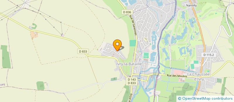 localisation de l'entreprise MADAME MANON WARIN  IVRY-LA-BATAILLE