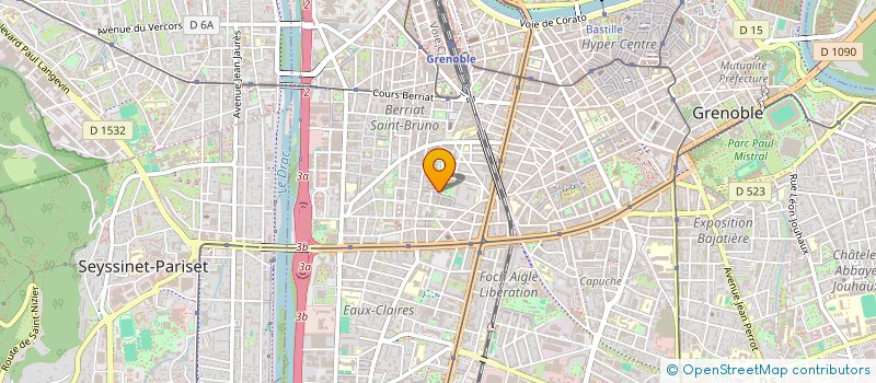 localisation de l'entreprise MADAME MANON WEISER à GRENOBLE