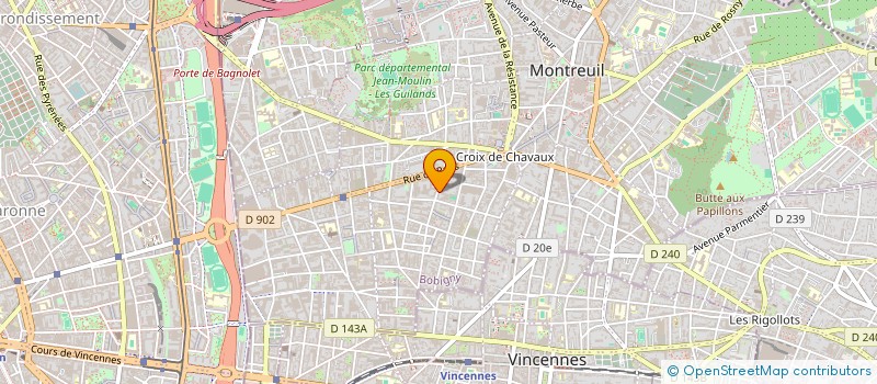localisation de l'entreprise MADAME MANON WHITTLE à MONTREUIL