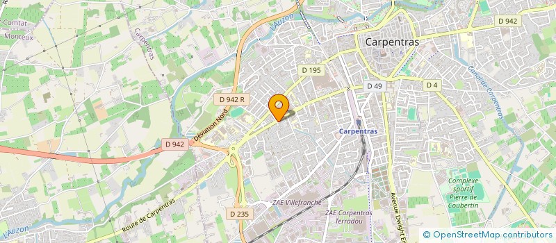 localisation de l'entreprise MADAME MANON WILLOT  CARPENTRAS