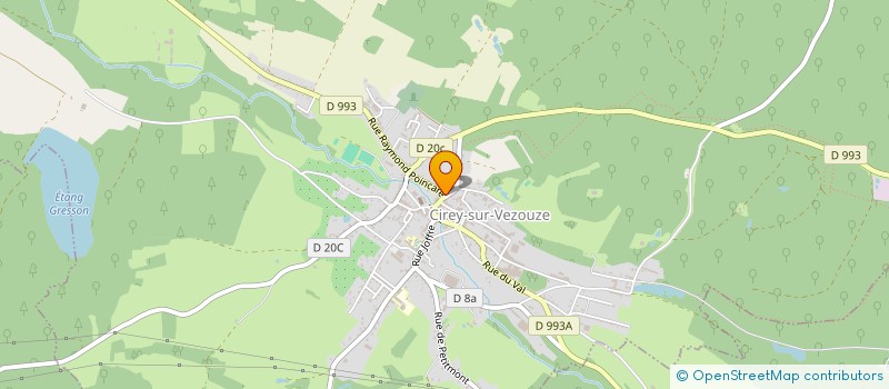 localisation de l'entreprise MADAME MANON WINIARSKI  CIREY-SUR-VEZOUZE