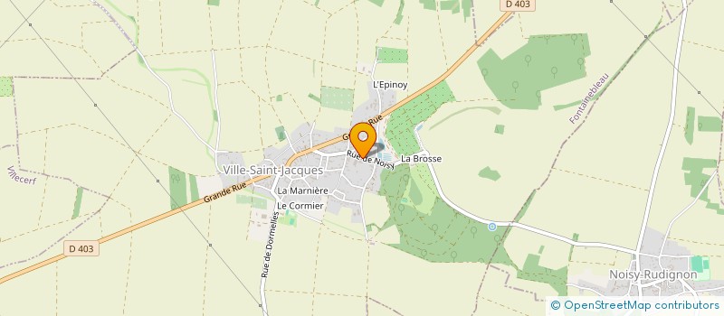 localisation de l'entreprise MADAME MANON YOLANDE YVETTE INCANDELA  VILLE-SAINT-JACQUES