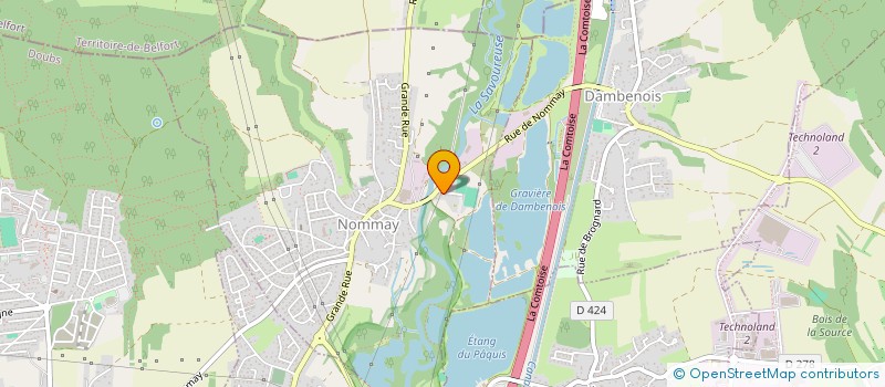 localisation de l'entreprise MADAME MANON ZOTTI  NOMMAY