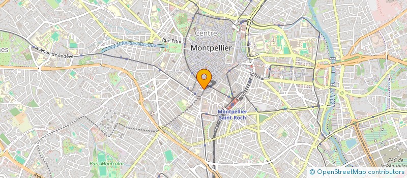 localisation de l'entreprise MADAME MANOSOT LUANGVIJA à MONTPELLIER