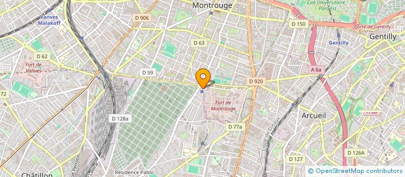 localisation de l'entreprise MADAME MANOU KOUAKOU à BAGNEUX
