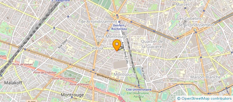 localisation de l'entreprise MADAME MANOUBIA OUACHANI à PARIS