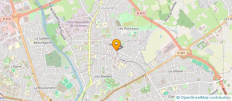 localisation de l'entreprise MADAME MANOUCHKA REMILIEN  COULAINES