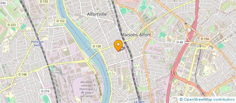 localisation de l'entreprise MADAME MANOUF MARKARIAN à ALFORTVILLE