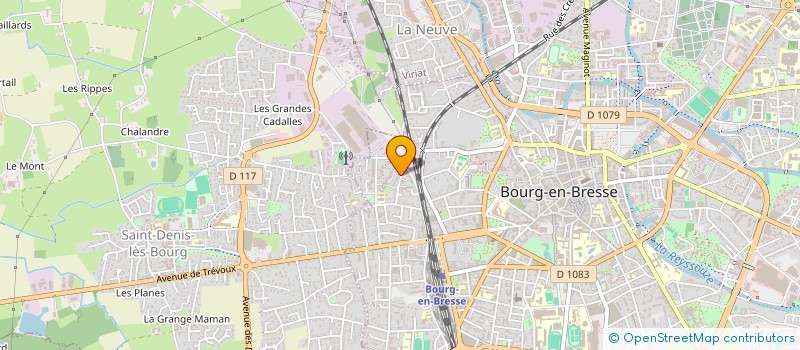 localisation de l'entreprise MADAME MANSATA DJITTE  BOURG-EN-BRESSE