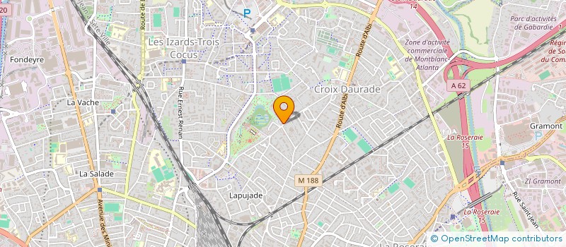 localisation de l'entreprise MADAME MANSO DIABATE  TOULOUSE