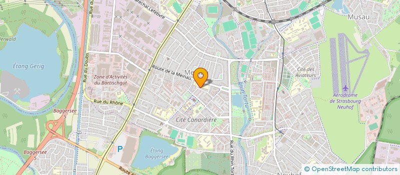 localisation de l'entreprise MADAME MANSOUR SAMYA  STRASBOURG