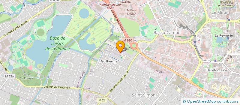 localisation de l'entreprise MADAME MANSOURIA FOUATMIA à TOULOUSE
