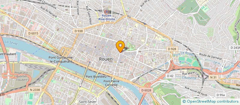 localisation de l'entreprise MADAME MANSOURIA TENNAH  ROUEN