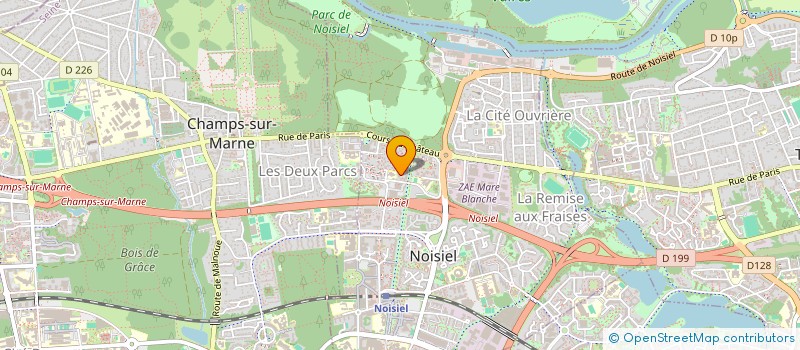 localisation de l'entreprise MADAME MANSSA DIAKHITE  NOISIEL