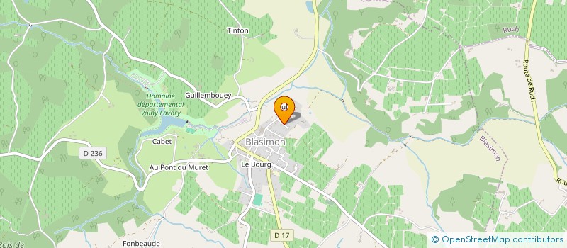 localisation de l'entreprise MADAME MANTANA MEEWATE  BLASIMON