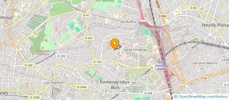 localisation de l'entreprise MADAME MANTHIA DOUCOURE à FONTENAY-SOUS-BOIS
