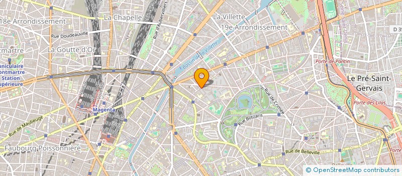 localisation de l'entreprise MADAME MANTHIATA SAKHO  PARIS