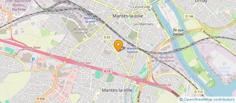 localisation de l'entreprise MADAME MANUELA ALBURQUERQUE à MANTES-LA-VILLE