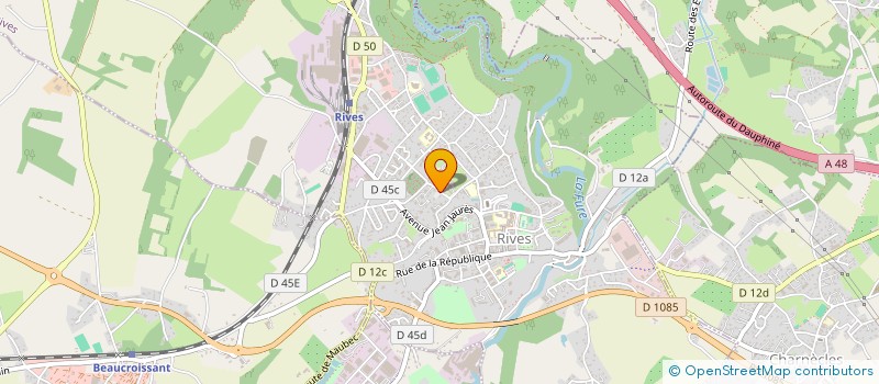 localisation de l'entreprise MADAME MANUELA ALVES NOGUEIRA  RIVES