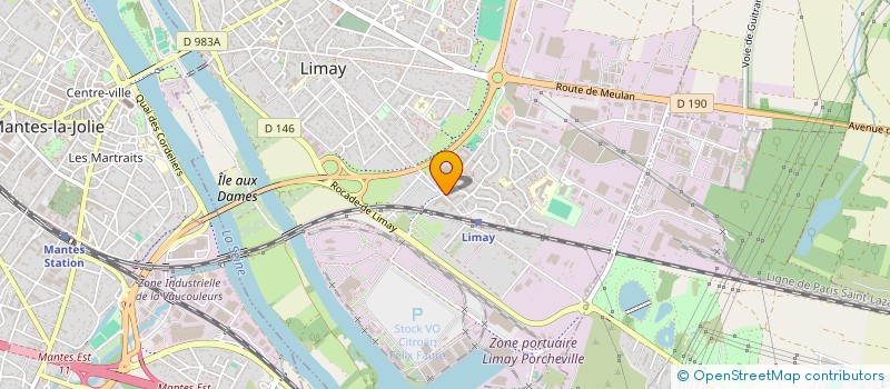 localisation de l'entreprise MADAME MANUELA BERBEC  LIMAY