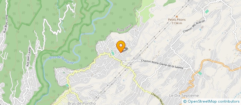 localisation de l'entreprise MADAME MANUELA BOUTIN  LE TAMPON