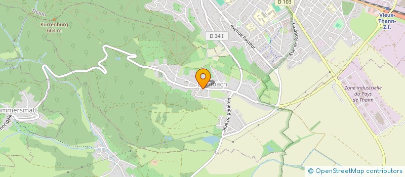 localisation de l'entreprise MADAME MANUELA BRUCKERT  RAMMERSMATT