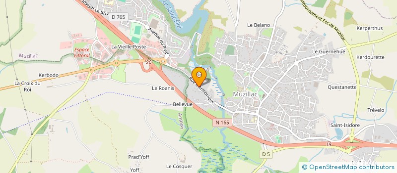 localisation de l'entreprise MADAME MANUELA CADOU à MUZILLAC