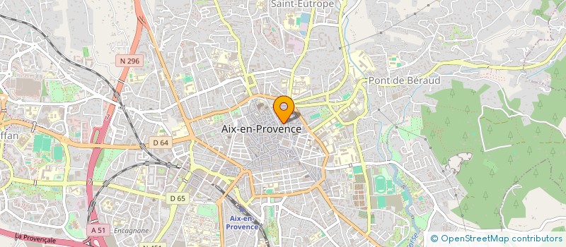 localisation de l'entreprise MADAME MANUELA CATTET à AIX-EN-PROVENCE